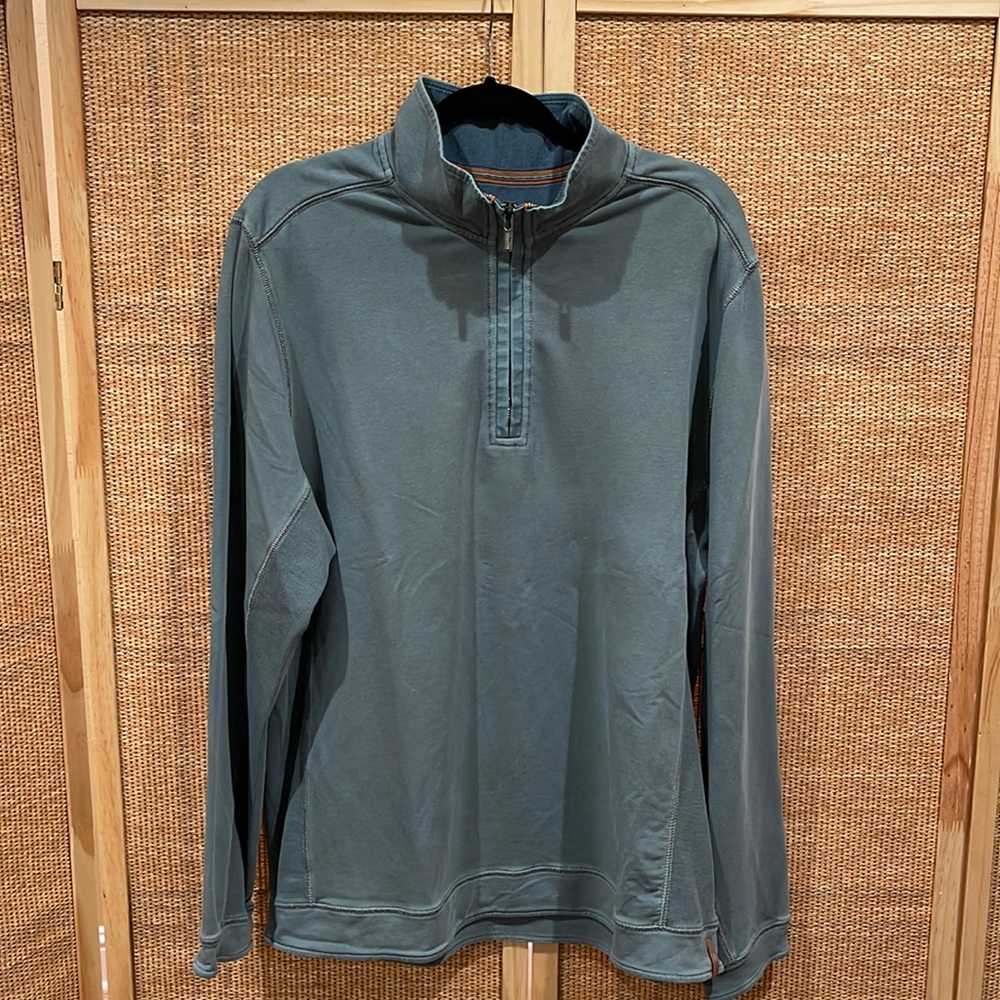 Tommy Bahama half zip pullover- size men’s XL